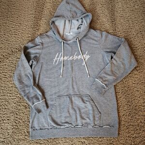 Maurices Size M Heather Gray Pullover Hoodie